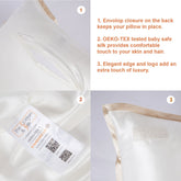Pillow Sham Details - Cream Carmel